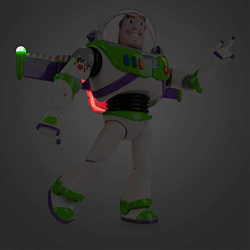 Disney Store Action figure parlante interattiva di Buzz Lightyear di Toy Story, 30 cm/11