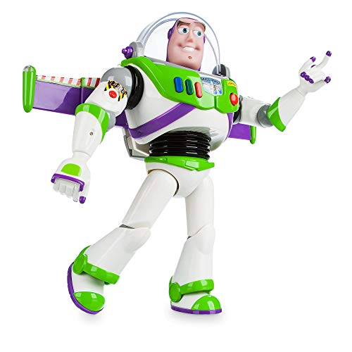 Disney Store Action figure parlante interattiva di Buzz Lightyear di Toy Story, 30 cm/11