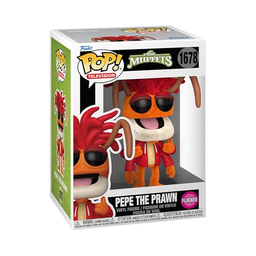 Funko POP! Television: The Muppets - Pepe the Prawn (Flocked)
