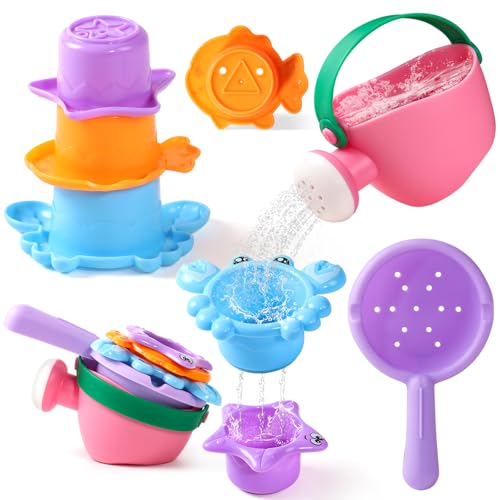 Fajiabao Baby Bath Toys for Kids Ages 1-3 Toddler Bath ...