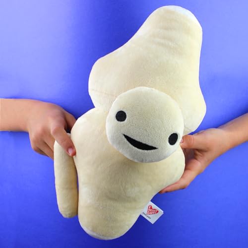 I Heart Guts Knee Joint Plush - Kneed for Speed - Knee Joint Stuffed Pillow Toy Bone, Knee Surgery Gifts - Doctors, Physical Therapists & Orthopedic Surgeon Gifts - Image 2