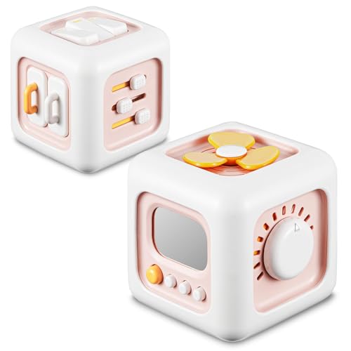 SOCBTNSO Busy Cube, Toys for 1 Year Old Girl Gifts, ...
