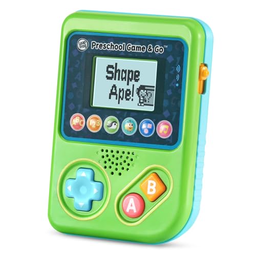 LeapFrog Preschool Game and Go Handheld Video Game Toy, Green - Image 3