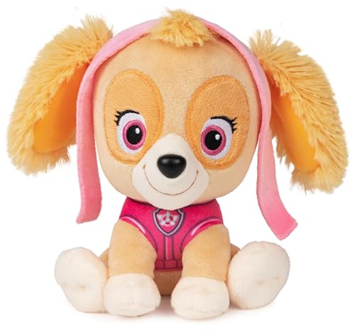 GUND Official PAW Patrol Skye in Signature Aviator Pilot Uniform Plush Toy, Stuffed Animal for Ages 1 and Up, 6
