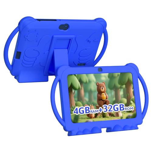 HOTTABLET Kids Tablet 7 inch Android, 4GB RAM 32GB ROM, ...