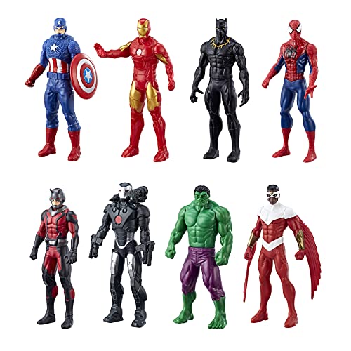 Marvel Avengers Ultimate Protectors Pack, 6-Inch-Scale, 8 Action Figures with ...