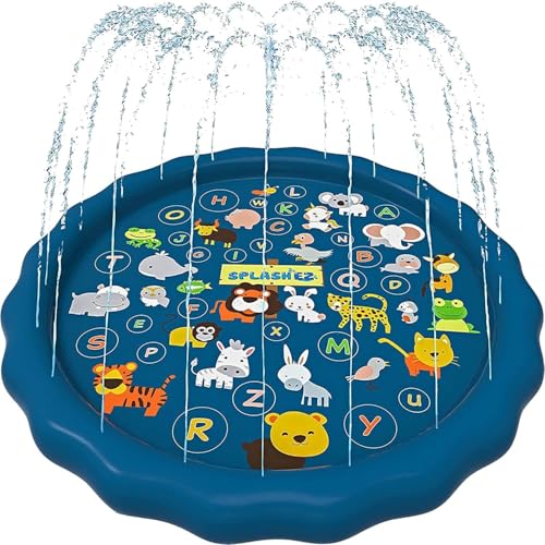 SplashEZ 3-in-1 Splash Pad, Sprinkler for Kids & Baby Pool ...