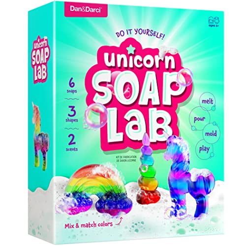 Dan&Darci Unicorn Soap Making Kit - Girls Crafts DIY Project ...