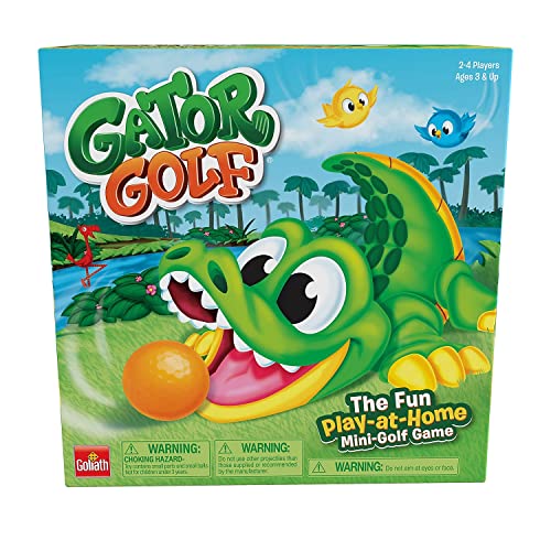 Gator Golf - Putt The Ball into The Gator's Mouth to Score Game by Goliath, Single, Gator Golf, 27 x 27 x 12.5 cm for age 3+ years - Image 3
