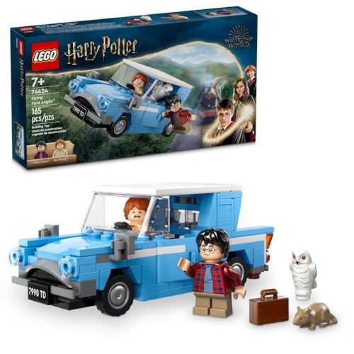 LEGO Harry Potter Flying Ford Anglia, Buildable Car Toy with ...