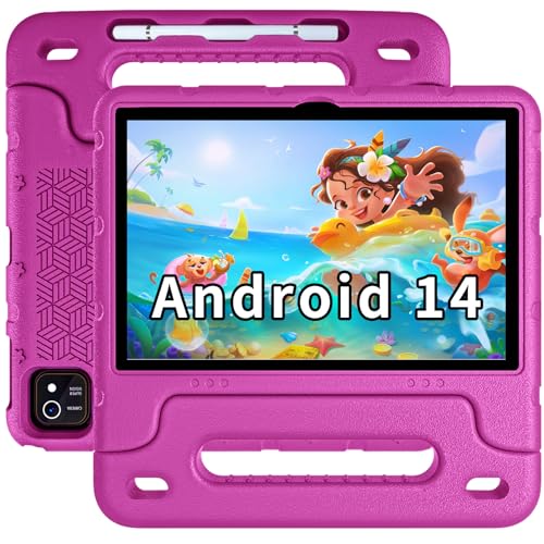 EDDBNi Kids Tablet Android 14 Tablet 10 inch Kids Tablets ...