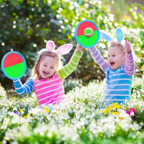 Ayeboovi Toss and Catch Ball Game Outdoor Toys for Kids Yard Games Beach Toys Outside Games for 3 4 5 6 7 8 9 10 Year Old Boys Girls (Upgraded) - Image 3