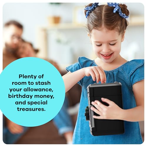 Piggy Bank for Kids - Electronic Money Saving Box w/Code- ATM Safe - Toy Coin Bank - Easter Boys Toys for Age 3, 4, 5, 6, 7, 8, 9 - Birthday Gifts for 8, 9, 10, 11, 12 Year Old Boy and Girl - Image 3